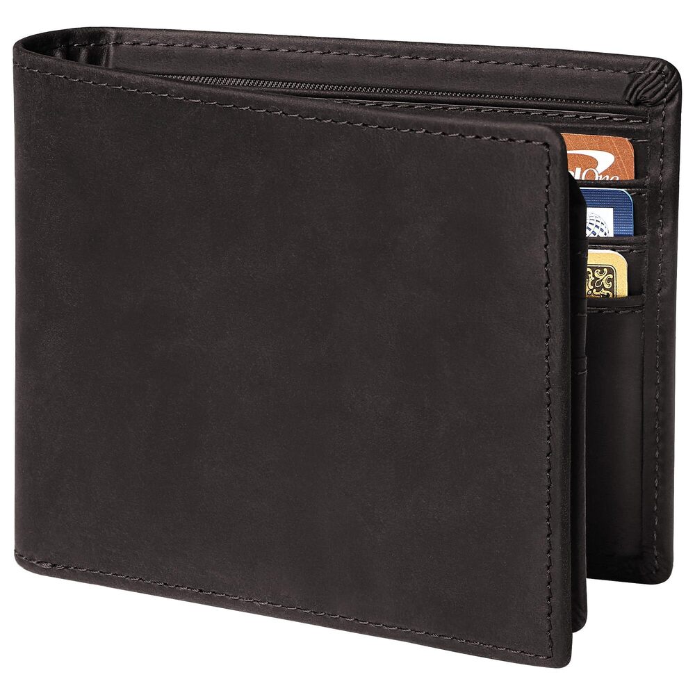 1224 Genuine Wallet – RFID Blocking Leather Bifold – Slim Front Pocket